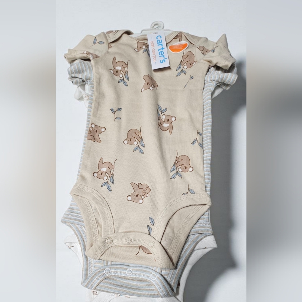 Carters 12 Month 3 Piece Onesie Set